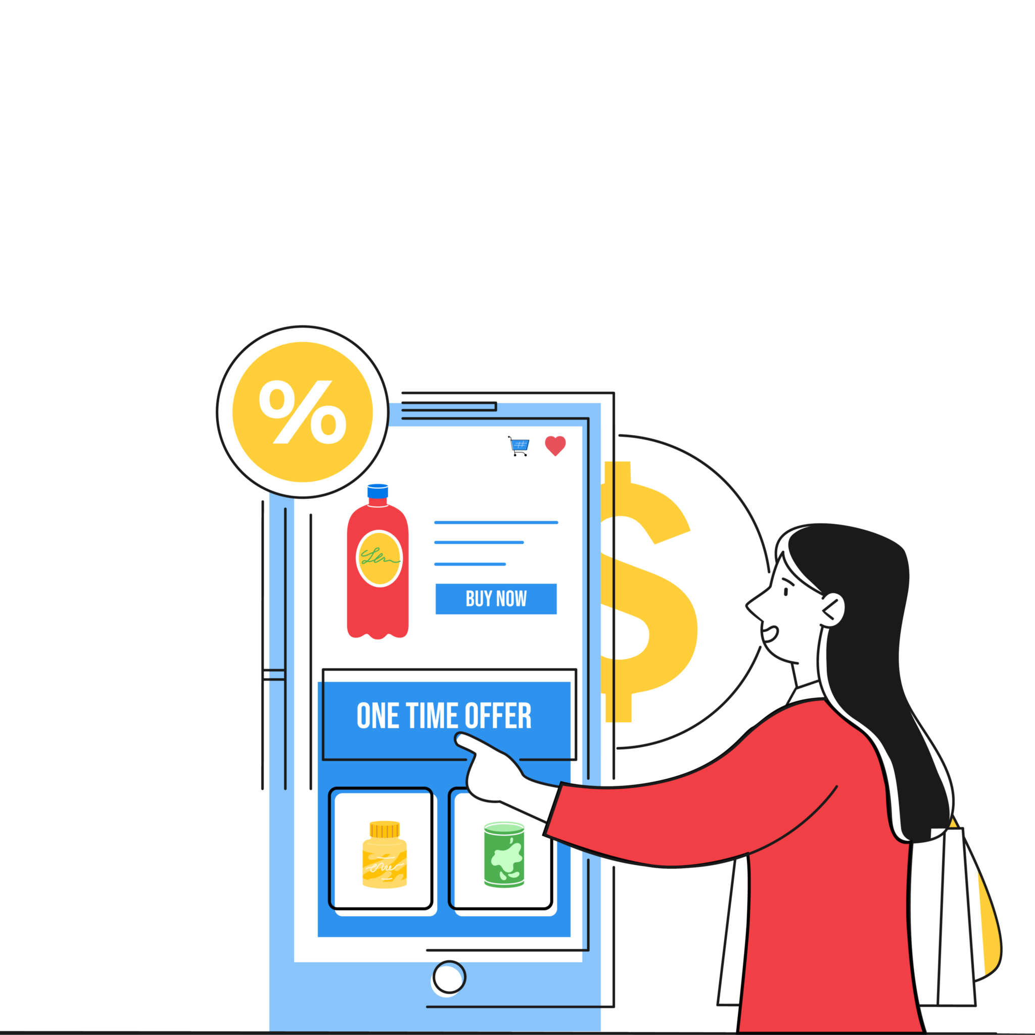 Upsell & Cross-sell Boost revenue by suggesting the right add-on or higher-value products.